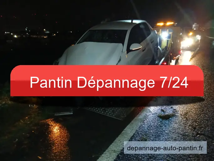 Dépannage remorquage Pantin 93500
